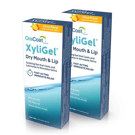 Buy Oracoat Xyligel 2 Pack Soothing Dry Mouth Moisturizing Relief Gel