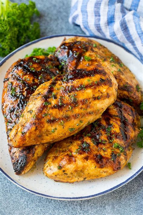 Best Grilled Chicken Breast Recipe Marinade Grilled Chicken Breasts With Balsamic Rosemary