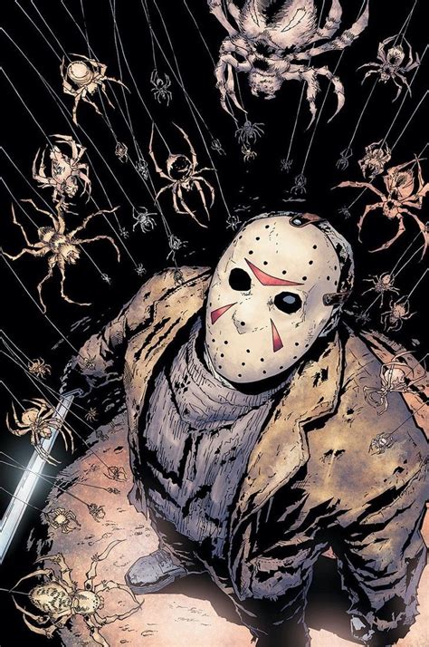 Jason Voorhees Art From The Friday The 13th Series Of Films Cool