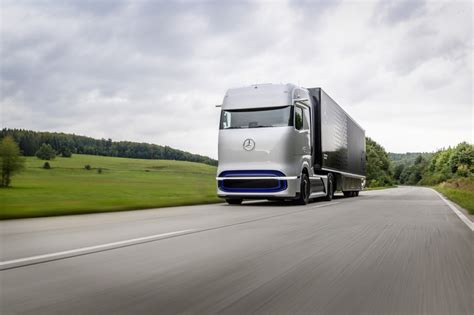 Mercedes Benz Brennstoffzellen Konzept Lkw GenH2 Fotostrecke