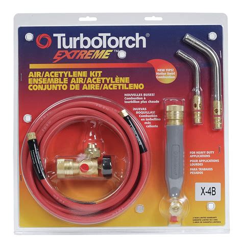 turbotorch brazing and soldering kit x 4b series industrial and scientific