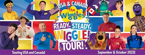 The Wiggles In Canada 2023 “ready Steady Wiggle” Tour Tickets On