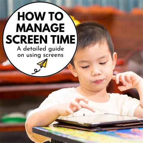 Tips To Manage Screen Time For Kids The Educator Guide