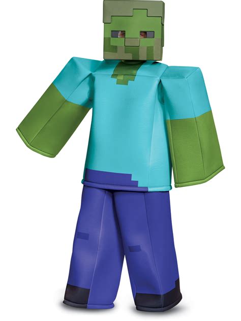 Minecraft Zombie Prestige Boys Costume