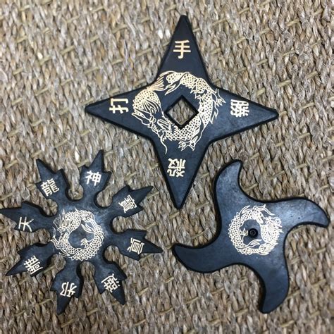 Rubber Ninja Stars Are For Practicing Shuriken Throwing Enso Martial