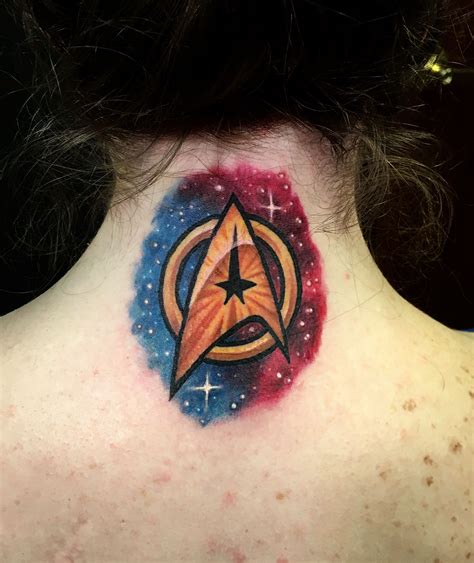 The people featured in this gallery took their love of star trek and boldly went to the tattoo shop. Immortal Images Steve Huntsberry Tattoos Star Trek space | Star trek tattoo, Tattoos, Star tattoos