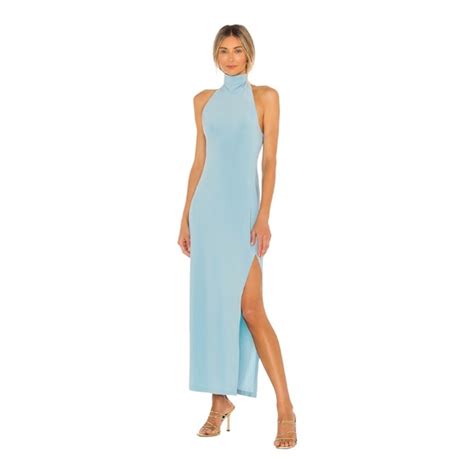 Norma Kamali Dresses New Norma Kamali Turtleneck Halter Maxi Dress