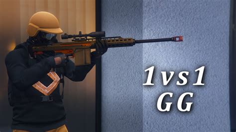 Gta 5 Online 1vs1 Heavy Sniper Youtube