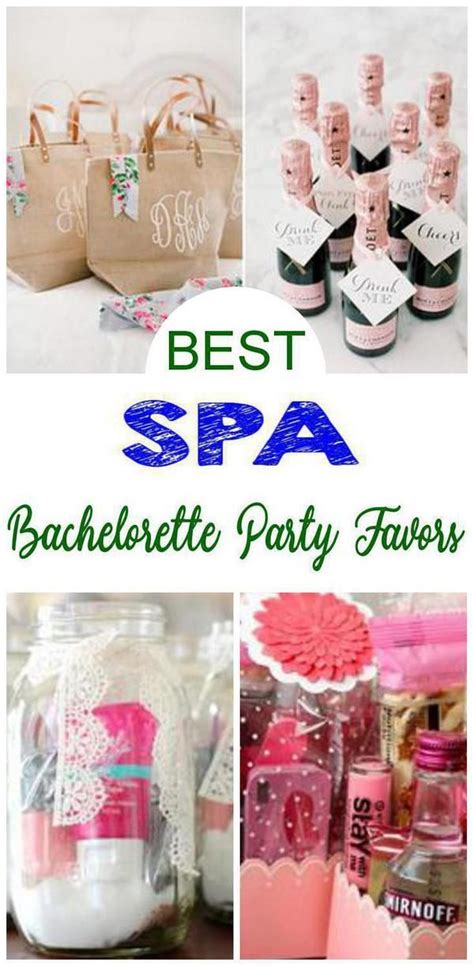 Bachelorette Party Favors Best Spa Bachelorette Party Favors The Whole