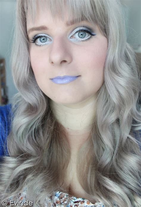 Silver Hair Dont Care Silver Eyes And Blue Lips