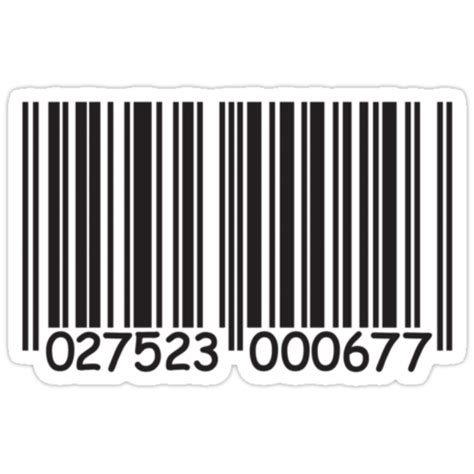 Barcode Sticker Png Png Image Collection