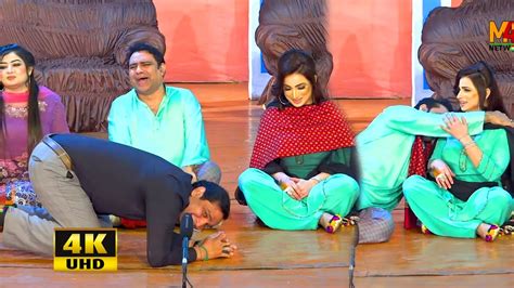 qaiser piya and guddu kamal shahid khan heer jutt new 4k stage drama 2021 comedy clip