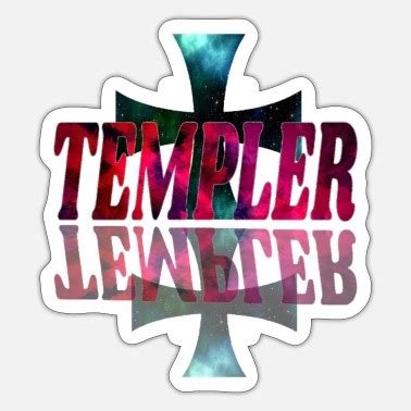 Templar Stickers Unique Designs Spreadshirt