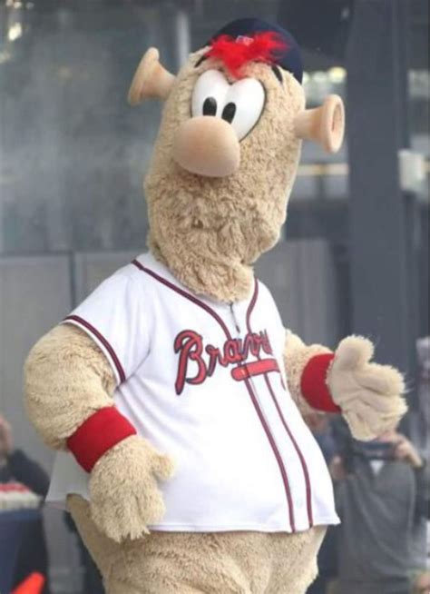 2018 Mascot Atlanta Braves Baseball Atlanta Braves Atlanta Falcons
