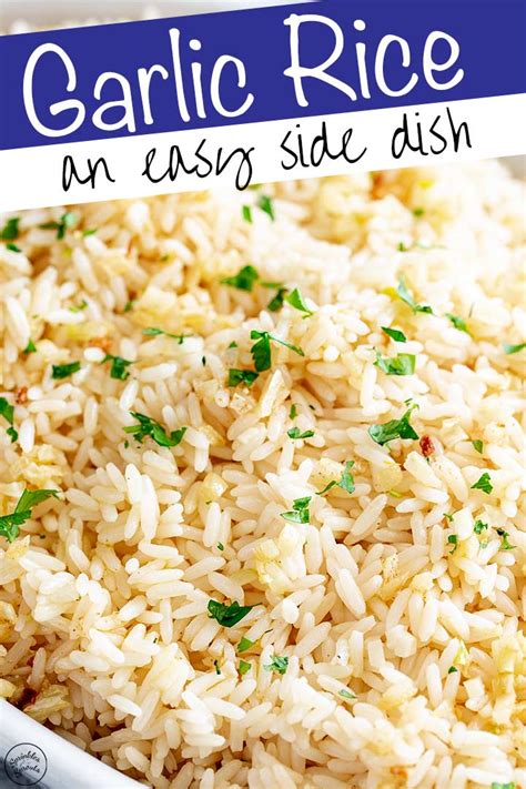 This Garlic Butter Rice Is Such A Simple Dish That Goes With Anything
