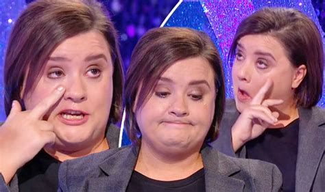 Strictly Come Dancing 2017 Susan Calman Breaks Down In Tears ‘it’s Very Difficult’ Tv And Radio