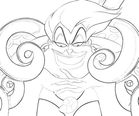 Image information image title : Ursula Coloring Pages - Coloring Home