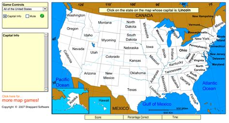 United states maps oceania sheppard software software reviews usa geography quizzes fun map games asia sheppard software software reviews united states map game drag and drop save 50 quiz sheppard. United States Geography Resources - Half a Hundred Acre Wood