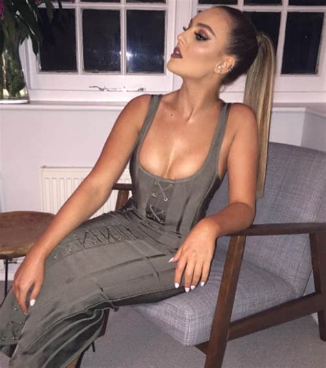 Perrie Edwards Instagram Bath Reveal Leaves Fans Excited Daily Star