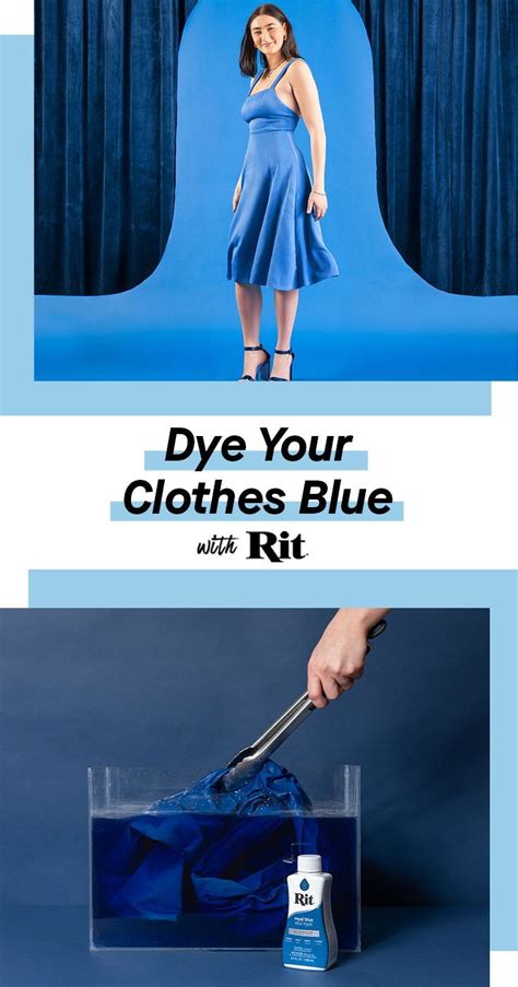 Dye Your Clothes Blue With Rit Dye Our Versatile Easy To Use And Non