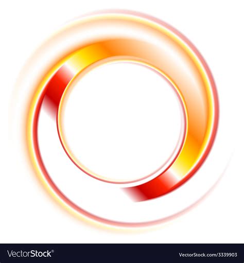 Abstract Circles Logo Background Royalty Free Vector Image