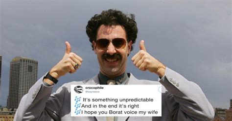 Borat Voice Is Funny Again Thanks To This New Twitter Meme Memebase Funny Memes