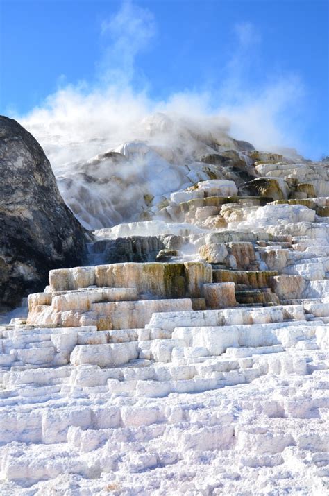 Our National Parks Mammoth Hot Springs Offers Vivid Displays