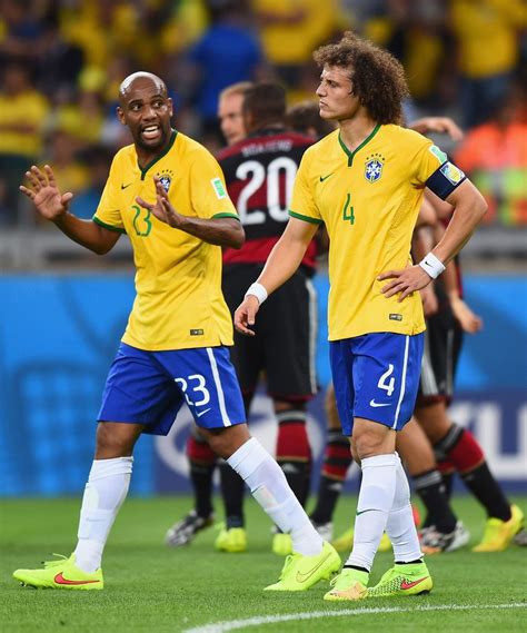 David luiz of brazil shows his dejection after conceding fourth goal to germany during the 2014 fifa world cup brazil semi final match between brazil and but there's still no way past german keeper manuel neuer. Semifinal (Alemania 7 - Brasil 1) | Germany vs, Fifa world ...