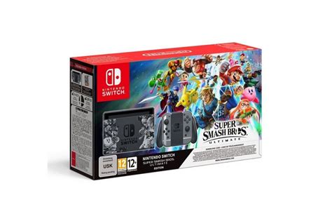 Nintendo Switch Un Pack Aux Couleurs De Super Smash Bros Ultimate Annoncé