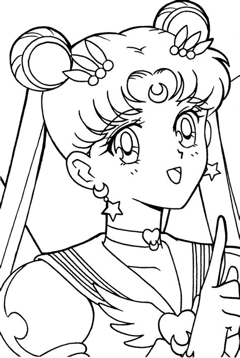 Sailor Moon Coloring Book Xeelha Sailor Moon Personajes Fondo De