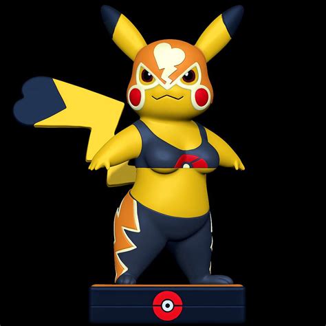 Co3d Pikachu Libre Pokemon Go