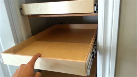 Pantry Solution With Glide Out Drawers Youtube