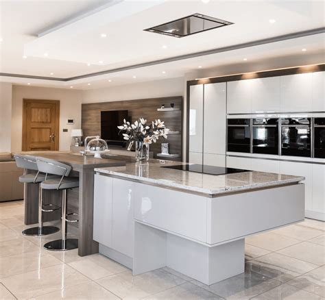 Light Contemporary Kitchen Design Darwen Designer Kitchen Kitchen