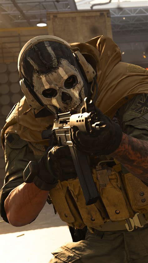 Download Cod Modern Warfare Ghost Soldier Season 4k Phone Hd By