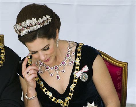 Sparkling Tiaras Of Denmarks Crown Princesses