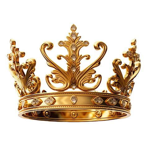 3d Gold Crown Transparent Background 3d Gold Crown Crown Png