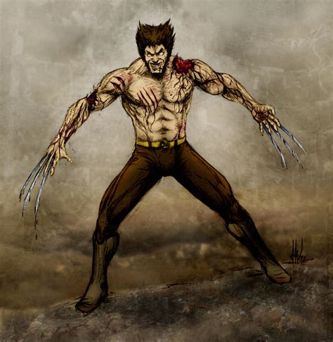 Bloody Wolverine By Tuax On Deviantart