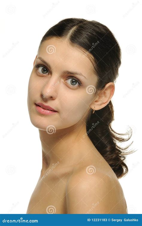 The Sexual Girl A Portrait Closeup Stock Image Image Of Beauty