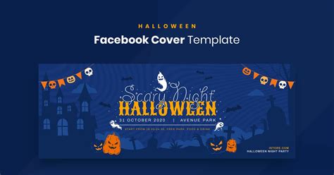 Halloween Facebook Cover Template By Youwes On Envato Elements