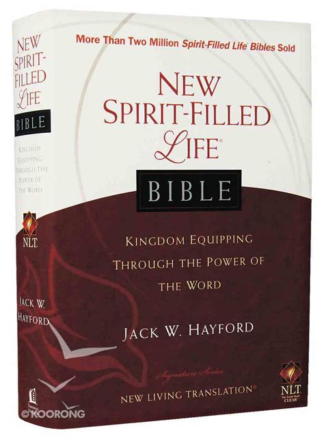 Nlt New Spirit Filled Life Bible By Jack Hayford Koorong