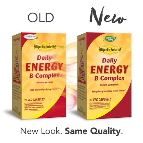 buy daily energy b complex 30 caps enzymatic therapy uk
