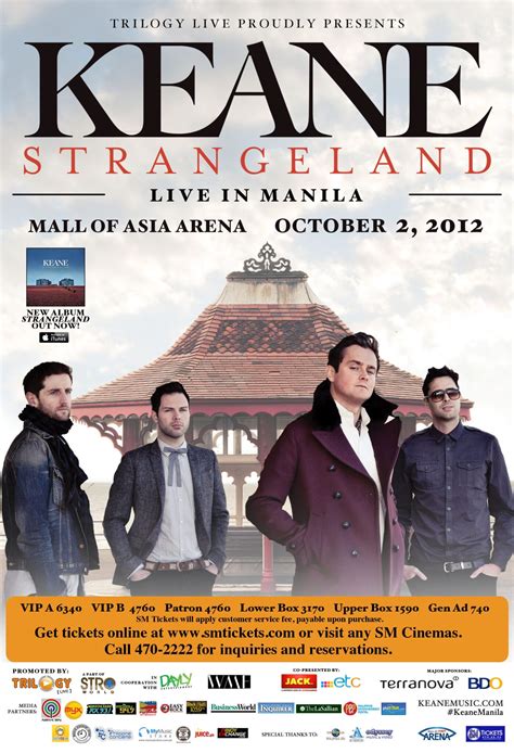 Keane Live In Manila Philippine Concerts