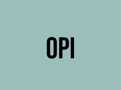 What Does Opi Mean Meaning Uses And More Fluentslang