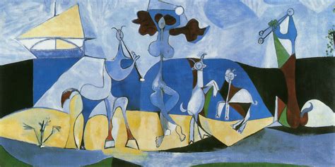 La Joie De Vivre Picasso Canvas Or Print Wall Art