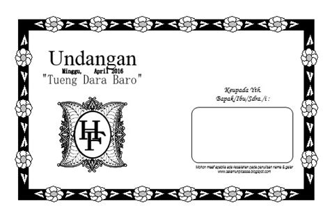 Jul 08, 2019 · poin pembahasan terbaru 22+ download bingkai undangan word adalah : Download Undangan Pernikahan Format Word