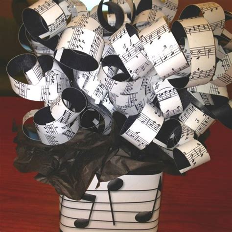 Centerpieces With Images Music Themed Parties Music Party