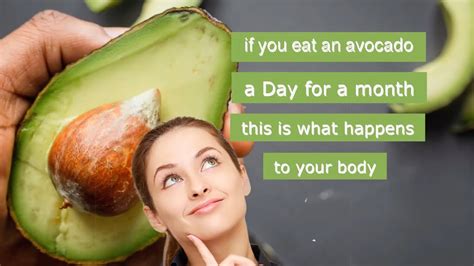 If You Eat An Avocado A Day For A Month This Is What Happens To Your