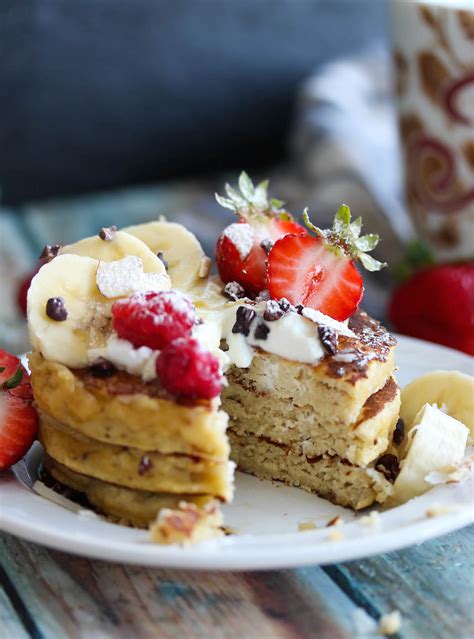 best ever coconut flour pancakes for one paleo dishing out health