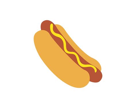 Vector Hot Dog Emoji Design Svg  Png Eps Etsy