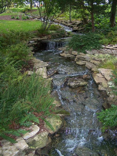 Man Made To Perfection Backyard Stream Ponds Backyard Water